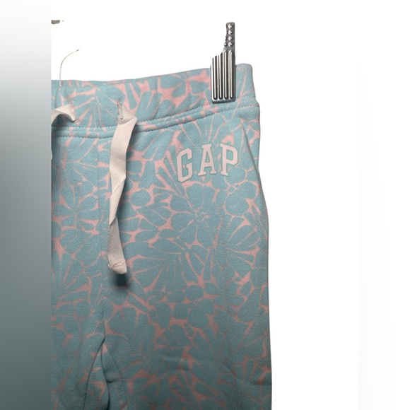 Baby Gap New Floral Pink Blue Joggers Size 12-18 Months - Picture 4 of 7